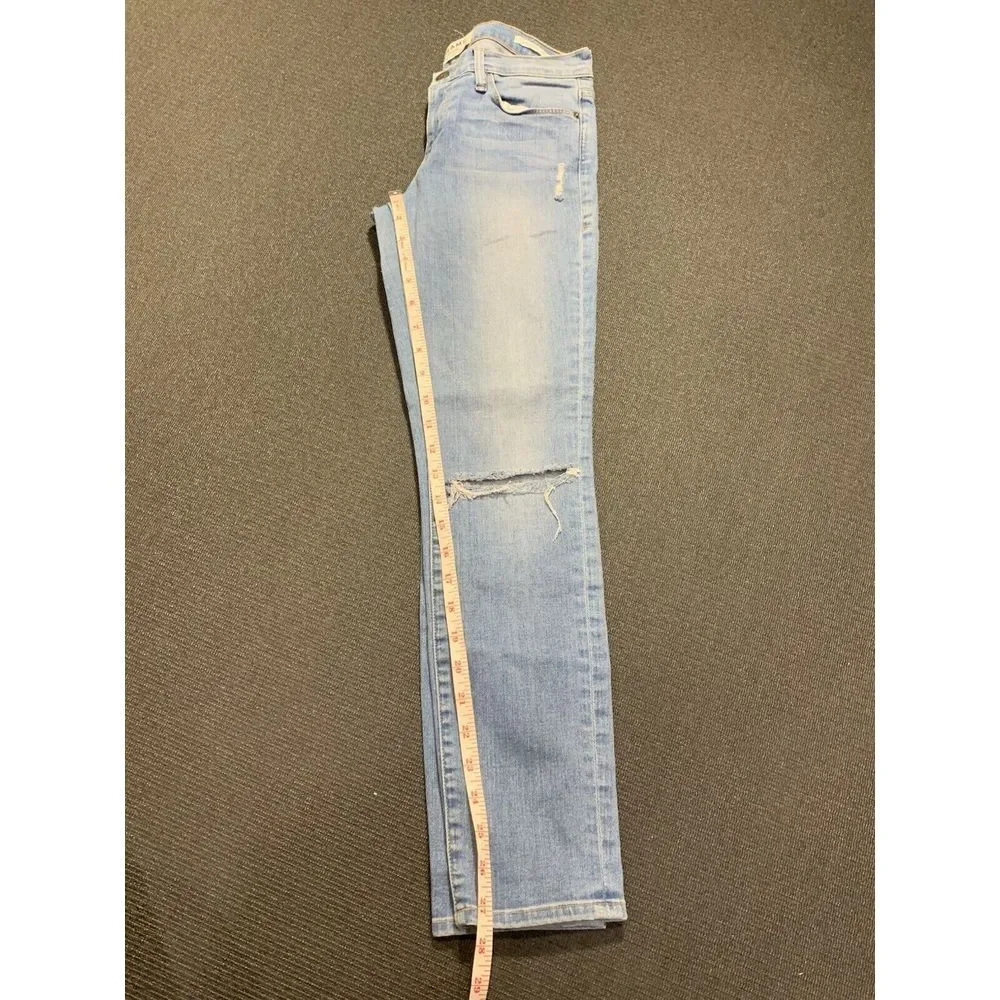 Frame Denim Le Skinny‎ De Jeanna Crop Jeans Size 28